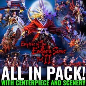 STL 3D Pack Heroes Infinite Empires of the eastern suns part II | Dnd, Tabletop, RPG, PathFinder, Miniature